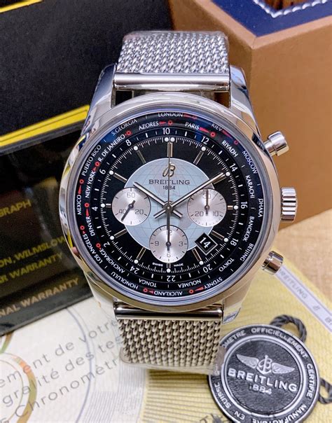 breitling transocean chronograph black|Breitling Transocean chronograph edition.